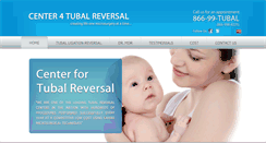 Desktop Screenshot of center4tubalreversal.com